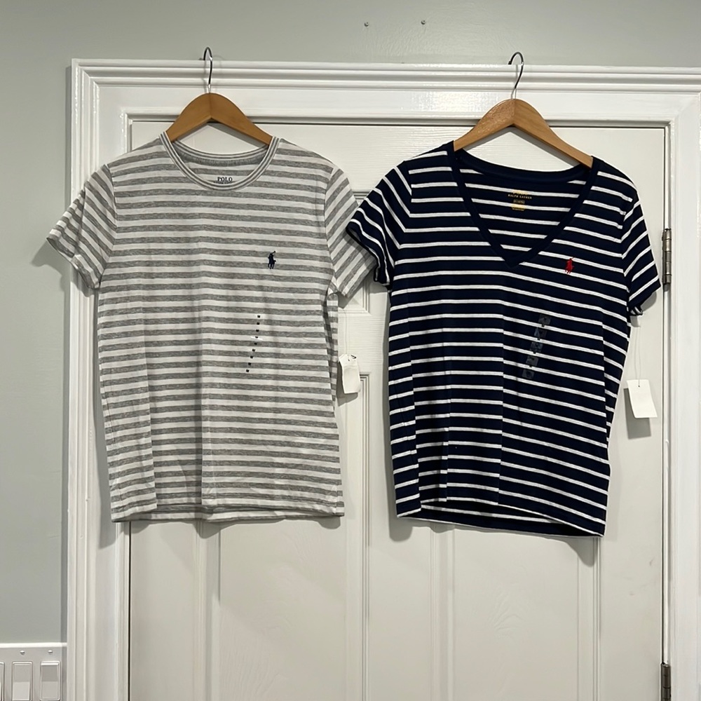 Two Ralph Lauren tees